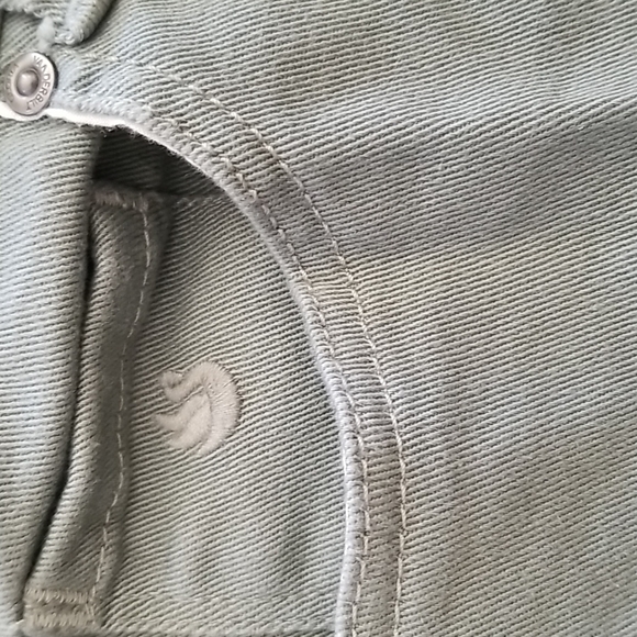 Sage-green, Amanda stretch jean. - Picture 3 of 5